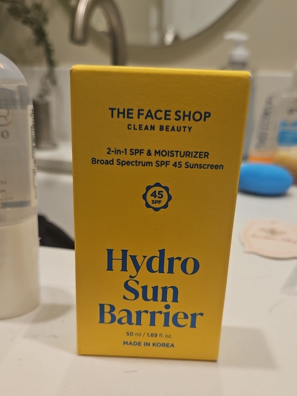 Hydro Sun Barrier SPF 45 -THE FACE SHOP